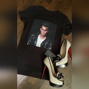 Johnny Depp Cry-Baby Tee | Cult Classic Movie Shirt | Black Graphic T-Shirt